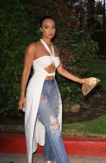 DRAYA MICHELE Out for Dinner in Beverly Hills 04/28/2022