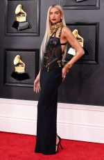 DUA LIPA at 64th Annual Grammy Awards in Las Vegas 04/03/2022