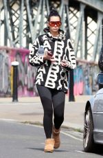 DUA LIPA Leaves Yoga Studios in Primrose Hill 04/08/2022