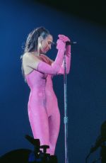 DUA LIPA Performs at Future Nostalgia Tour in Leeds 04/18/2022