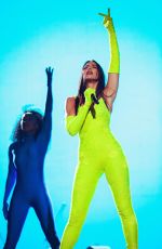 DUA LIPA Performs at Future Nostalgia Tour in Seattle 03/31/2022
