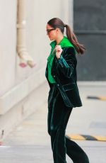 EIZA GONZALEZ Arrives at Jimmy Jimmel Live Studios in Hollywood 04/04/2022