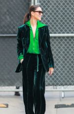 EIZA GONZALEZ Arrives at Jimmy Jimmel Live Studios in Hollywood 04/04/2022