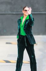 EIZA GONZALEZ Arrives at Jimmy Jimmel Live Studios in Hollywood 04/04/2022