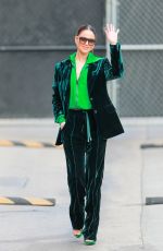 EIZA GONZALEZ Arrives at Jimmy Jimmel Live Studios in Hollywood 04/04/2022