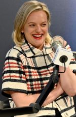 ELIZABETH MOSS at Siriusxm Studio in New York 04/26/2022