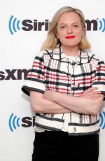 ELIZABETH MOSS at Siriusxm Studio in New York 04/26/2022
