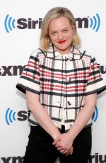 ELIZABETH MOSS at Siriusxm Studio in New York 04/26/2022