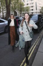 ELIZABETH OLSEN Arrives at Annabel