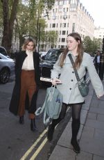 ELIZABETH OLSEN Arrives at Annabel
