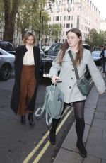ELIZABETH OLSEN Arrives at Annabel