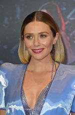 ELIZABETH OLSEN at Doctor Strange In The Multiverse Of Madness Photocall 04/21/2022