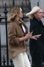 ELIZABETH OLSEN Out and About in London 04/23/2022