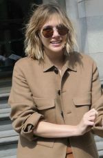 ELIZABETH OLSEN Out and About in London 04/23/2022