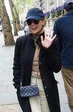 ELIZABTH OLSEN Out and About in London 04/26/2022