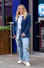 ELLA HENDERSON Arrives at Global Radio in London 04/28/2022