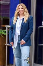 ELLA HENDERSON Arrives at Global Radio in London 04/28/2022