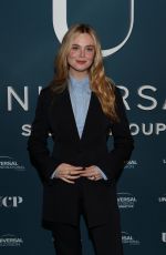 ELLE FANNING and JESSICA BIEL at Universal Studio Group 2022 Emmy Press Luncheon in West Hollywood 04/05/2022