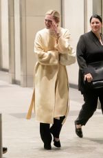 ELLE FANNING and LUCY LIU Leaves Dinner at Nobu in New York 03/31/2022