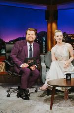 ELLE FANNING at Late Late Show with James Corden 04/19/2022