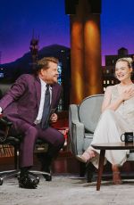 ELLE FANNING at Late Late Show with James Corden 04/19/2022