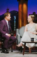 ELLE FANNING at Late Late Show with James Corden 04/19/2022