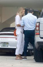 ELLE MACPHERSON Checks Out a House in Miami Beach 04/14/2022