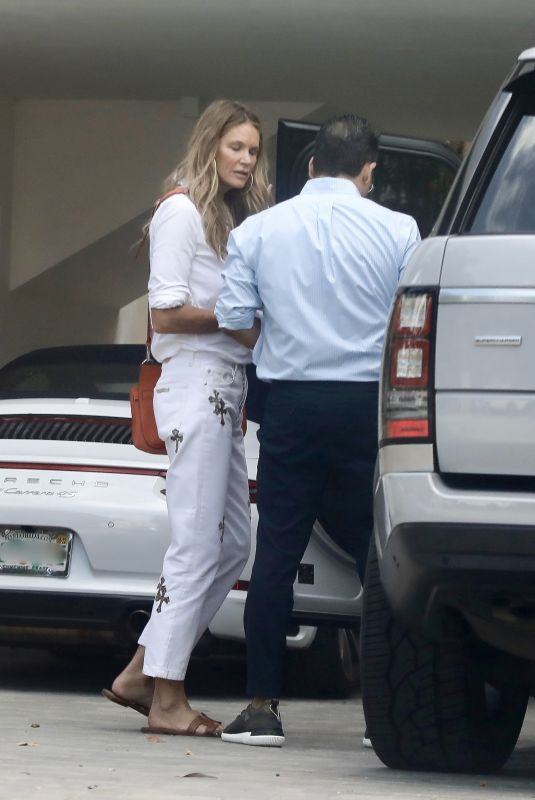 ELLE MACPHERSON Checks Out a House in Miami Beach 04/14/2022