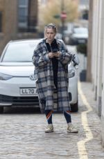 ELLIE BAMBER Out for Yogurt and Banana After Gym Session in London 03/30/2022
