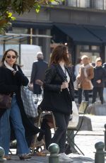 EMILIA CLARKE Out in Brussels 03/19/2022