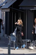 EMILIA CLARKE Out in Brussels 03/19/2022