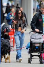 EMILY RATAJKOWSKI and Sebastian Bear McClard Out with Their Baby and Dog in New York 04/24/2022