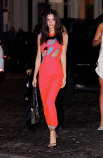 EMILY RATAJKOWSKI Arrives at Gigi Hadid