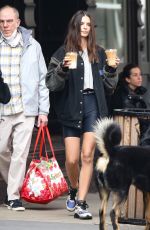 EMILY RATAJKOWSKI Out for Coffee in New York 04/23/2022