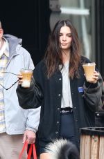 EMILY RATAJKOWSKI Out for Coffee in New York 04/23/2022