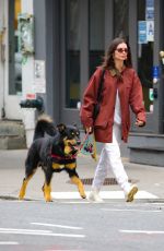 EMILY RATAJKOWSKI Out with Her Dog Colombo in New York 04/05/2022