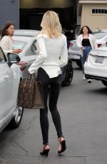 EMMA HERNAN Heading to a Business Meeting in Santa Monica 04/28/2022