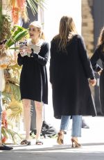 EMMA ROBERTS and SOFIA RICHIE Out in New York 04/08/2022