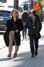 EMMANUELLE CHRIQUI and SOFIA HAMSIK Out in Vancouver 04/10/2022