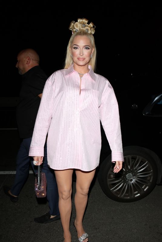 ERIKA JAYNE Arrives at Alexander Wang