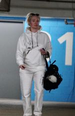 ERIKA JAYNE Leaves a Counseling Office in Santa Monica 04/20/2022