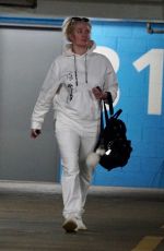 ERIKA JAYNE Leaves a Counseling Office in Santa Monica 04/20/2022
