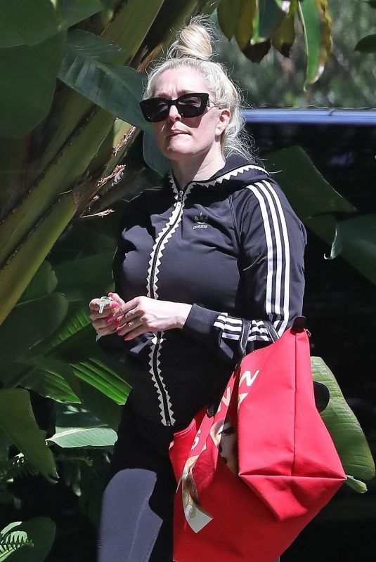 ERIKA JAYNE Out Shopping in Los Angeles 04/06/2022