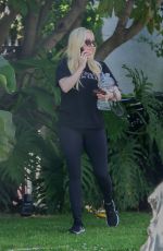 ERIKA JAYNE Outside Her Home in Los Angeles 04/05/2022