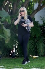ERIKA JAYNE Outside Her Home in Los Angeles 04/05/2022