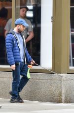 ERIN DARKE and Daniel Radcliffe Out with Their Dog in New York 04/06/2022