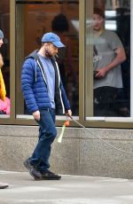 ERIN DARKE and Daniel Radcliffe Out with Their Dog in New York 04/06/2022