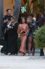 EVA LONGORIA and SERENA WILLIAMS Arrives at a Pre-wedding Dinner in Honor of Brooklyn Beckham  Nicola Peltz in Palm Beach 04/08/2022