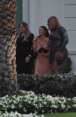 EVA LONGORIA and SERENA WILLIAMS Arrives at a Pre-wedding Dinner in Honor of Brooklyn Beckham  Nicola Peltz in Palm Beach 04/08/2022