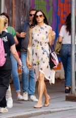 FAMKE JANSSEN Out and About in New York 04/14/2022
